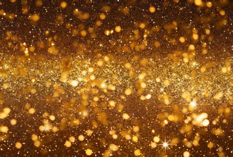 AI generated christmas gold shimmer glitter glitter background 35797223 ...