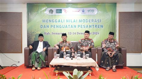 Peran Strategis Pesantren Dalam Moderasi Agama Kantor Wilayah