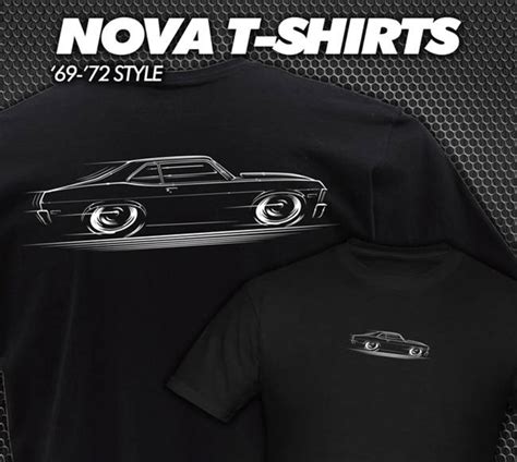 1968 1972 Nova T Shirt Chevy Ii Ss 68 69 70 71 72 Chevrolet Etsy