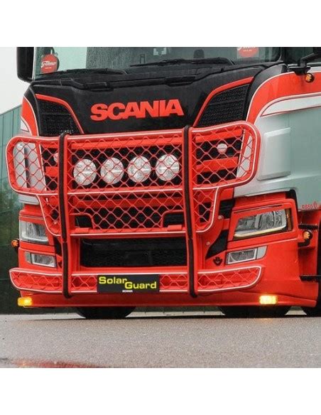 Truck Is Drug SolarGuard Middle Bumper Spoiler Scania Nextgen Type 4