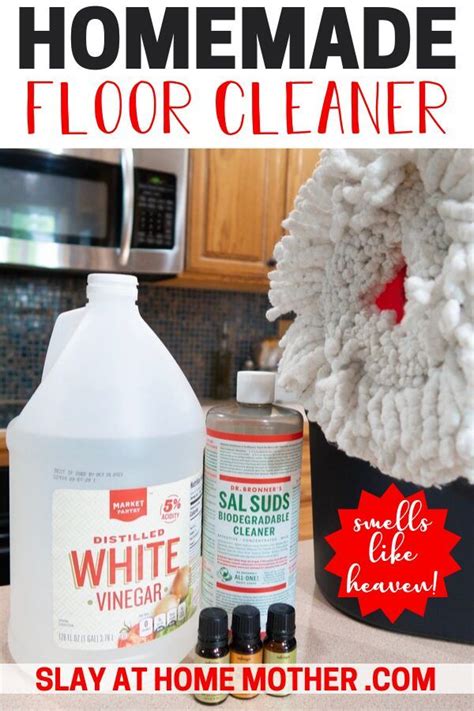 Magic Homemade Floor Cleaner Smells Like Heaven Homemade Floor