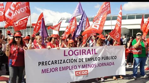 Ccoo Ferrovi Ries On Twitter El Sector Ferroviari De Ccoo Demana La