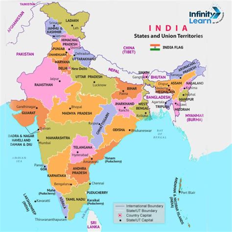 List of 8 Union Territories of India and Their Capitals and History 2023-24