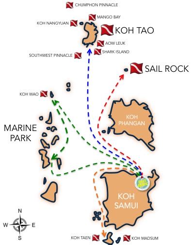 Dive Sites The Life Aquatic Samui