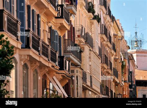 Old part of town, Palma de Mallorca, Mallorca, Spain Stock Photo - Alamy