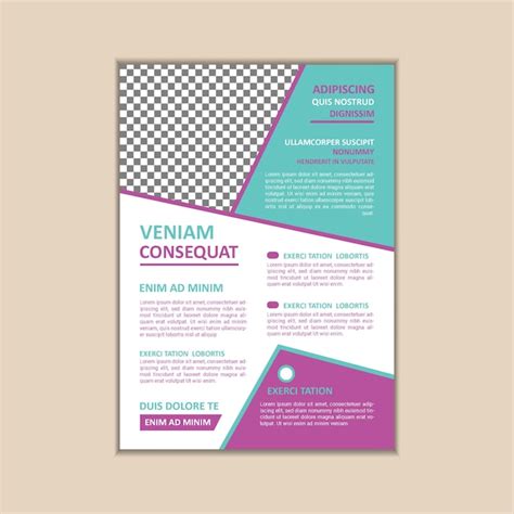 Design De Folheto Empresarial Corporativo Vetor Premium