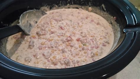 Kreepin In The Kitchen Ground Turkey Cowboy Crack Cooked In A Crock