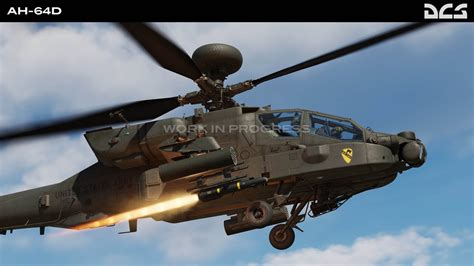 Dcs Ah 64d Apache Start Up Test Flight Weapons Test Youtube