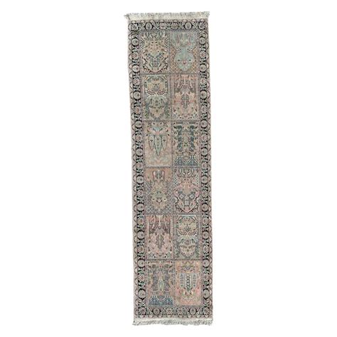 Beautiful Vintage Silk Kashmir Rug For Sale At 1stDibs