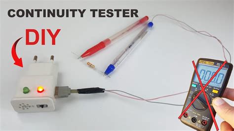 How To Make Electronics Component Tester At Home Diy Continuity