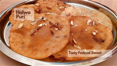 Halwa Stuffed Puri Andhra Style Sweet Poori Indian Festival Sweets Sweet Snacks Youtube