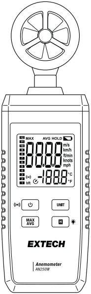 Extech An W Windmeter Bluetooth Connectivity With The Exview Mobile