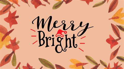 Merry Bright Svg Cut File