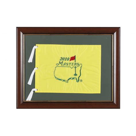 Three Framed Golf Hole Flags (Lot 3342 - Fall Sporting Art AuctionOct ...