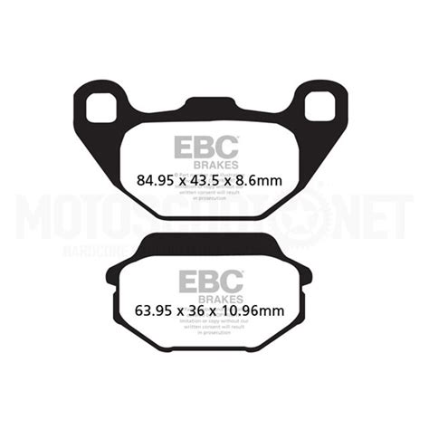 Sfa Front Brake Pads Organic Scooter Kymco Agility R City Ebc