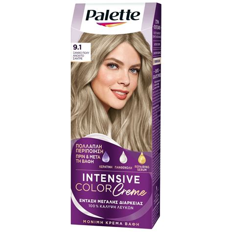 Schwarzkopf Palette Intensive Hair Color Creme Kit Blonde Very Light Sandre