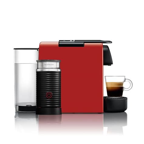 Nespresso Essenza Mini Combo Vermelha 110V Aeroccino 3 Cafeteira