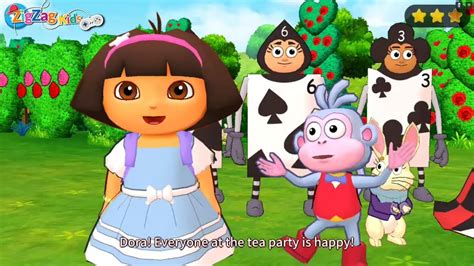 Dora Exploradora Dora In Wonderland Aventureira Zigzag Kids Hd