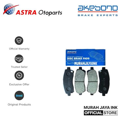 Kampas Rem Depan Brake Pad Akebono Suzuki Apv Taruna Original