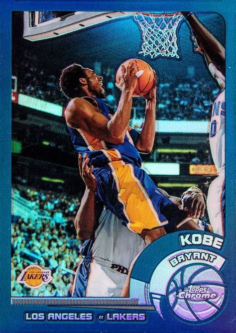 Topps Chrome Kobe Bryant Basketball Vcp Price Guide