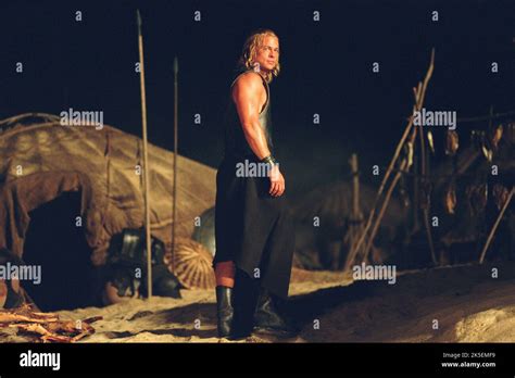 BRAD PITT TROY 2004 Stock Photo Alamy