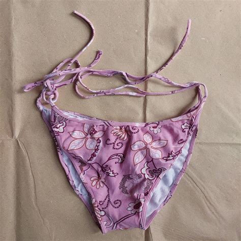 Tomato Pink Bikini Bottom Only Women S Fashion Swimwear Bikinis Swimsuits On Carousell