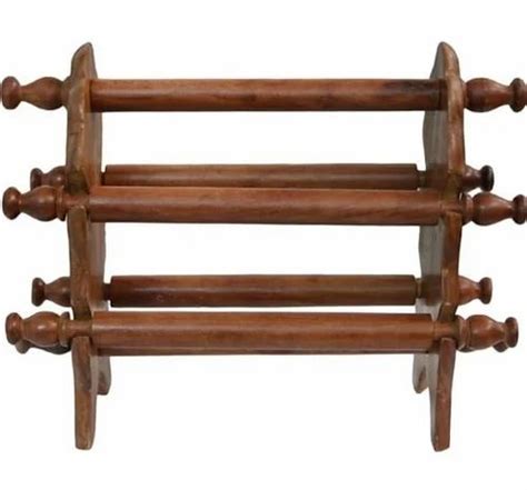 BRAC Wooden Bangle Stand With 4 Rod Sheesham At Rs 350 Piece