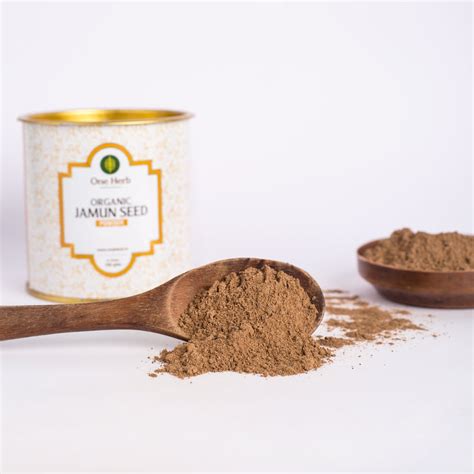 Organic Jamun Seed Powder One Herb