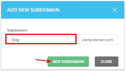 Cara Membuat Subdomain Pada Directadmin Knowledgebase Rumah Hosting