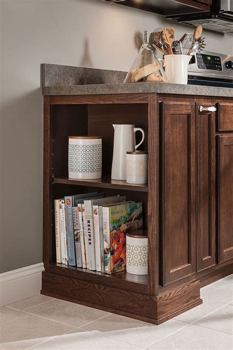 12 Inch Deep Open Base Cabinet Aristokraft Cabinetry