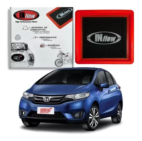 Filtro Lav Vel Inflow Esportivo Honda Fit Flex Parcelamento