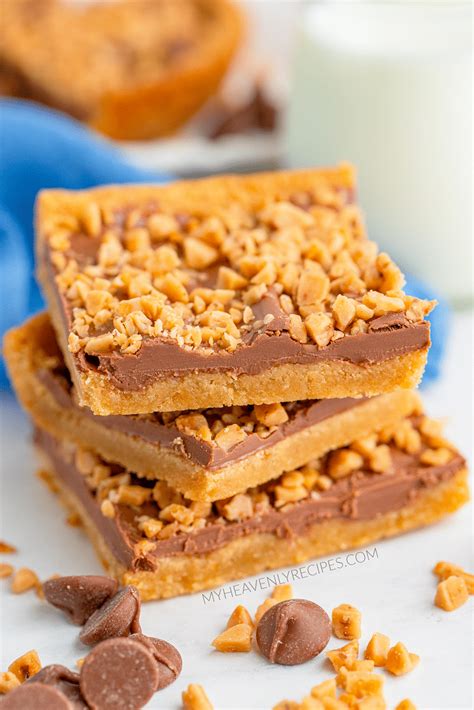 Best Toffee Bars Recipe - My Heavenly Recipes