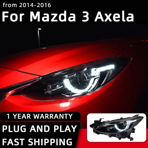 Headlight For Mazda Axela Led Headlights Head Lamp Car