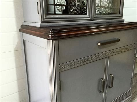 China Cabinet In Queenstown Gray General Finishes Design Center