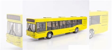 Сувенирная модель автобуса маз жёлтый купить в Санкт-Петербурге с ...