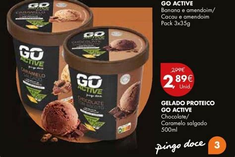 Promoção Gelado Proteico Go Active 500ml em Pingo Doce