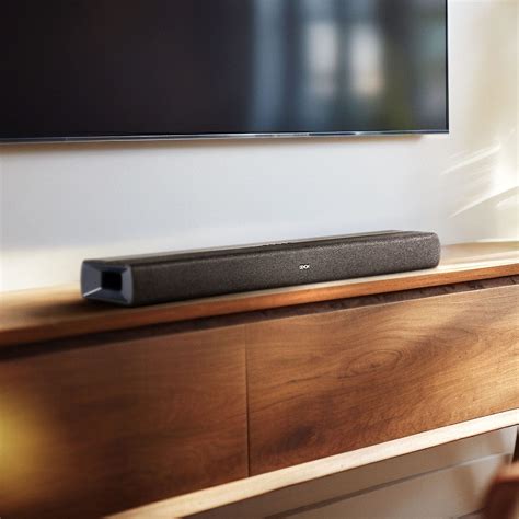 Denon DHT S218 Smukły Soundbar z Dolby Atmos i Wbudowanymi