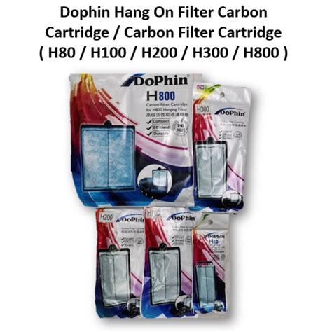 Dophin Hang On Filter Carbon Cartridge Carbon Filter Cartridge H80