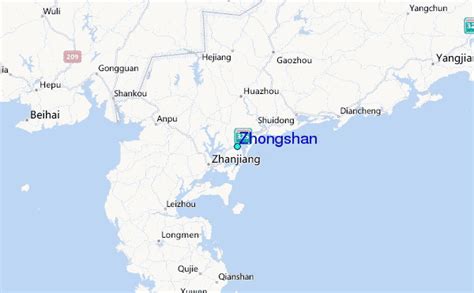 Zhongshan Tide Station Location Guide