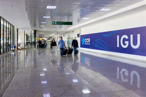 Aeroporto Internacional de Foz do Iguaçu foi um dos três mais