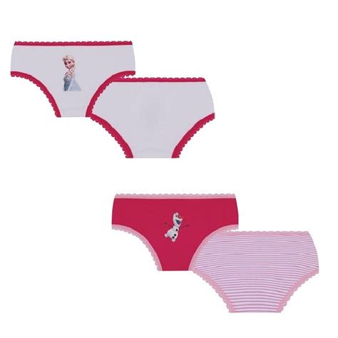 Calcinha Algodão Kit Estampada Frozen Lupo Bra Lingerie