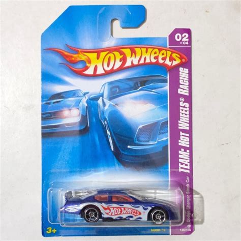 Jual EL99 Hotwheels Hot Wheels Dodge Charger Stock Car Biru 2008 Racing Team Shopee Indonesia