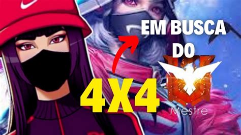 DO DIMA AO MESTRE A SAGA FREE FIRE AO VIVO MODO CONTRA SQUAD