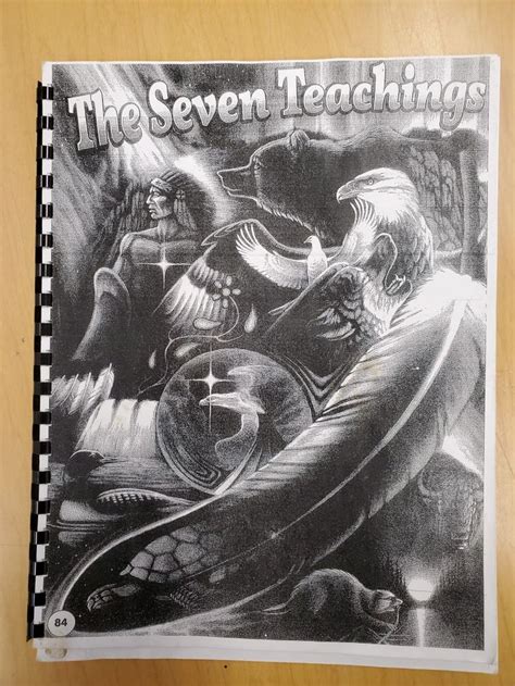 Sacred Seven Teachings Workbook Teachings Humility Workbook