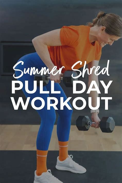 Pull Day Workout Boot Camp Workout Barre Workout Toning Workouts