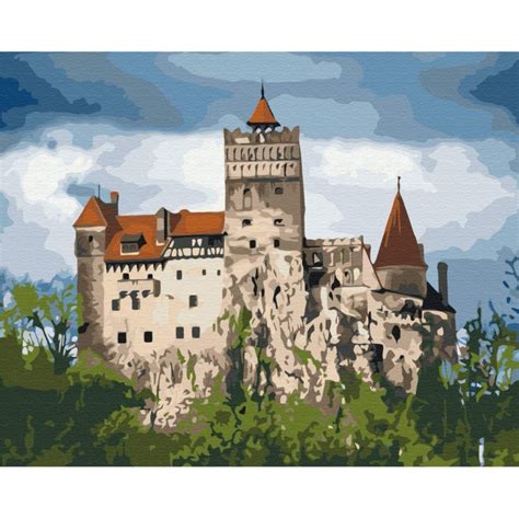 Pictura Pe Numere Castelul Bran Ziua