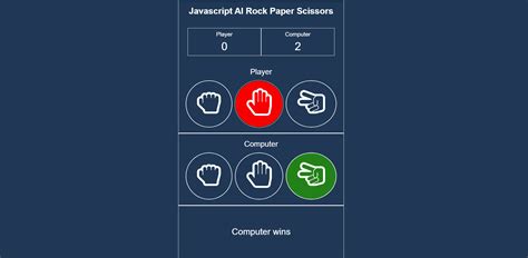 GitHub Ozboware Javascript AI Rock Paper Scissors A Rock Paper