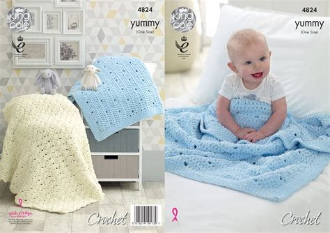 Crochet Pattern Shell Baby Blanket | Free Patterns