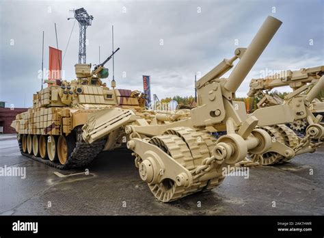 Armored Mine Clearing Vehicle Bmr 3m Russia Stock Photo Alamy