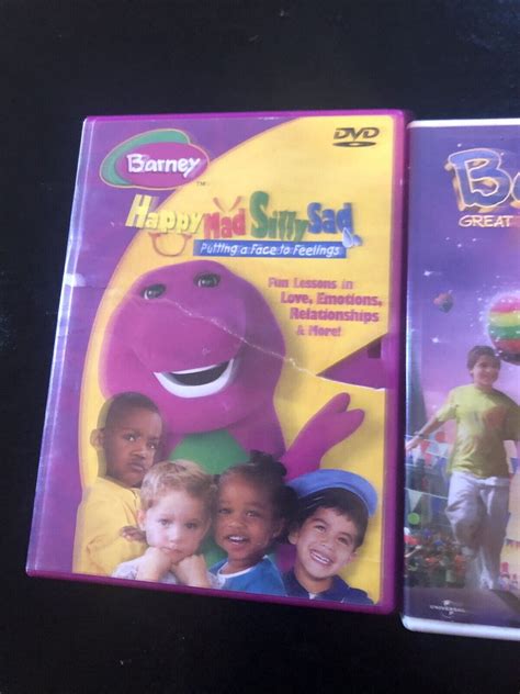 Barney Dvd Lot 3 Barneys Great Adventure Grelly Usa